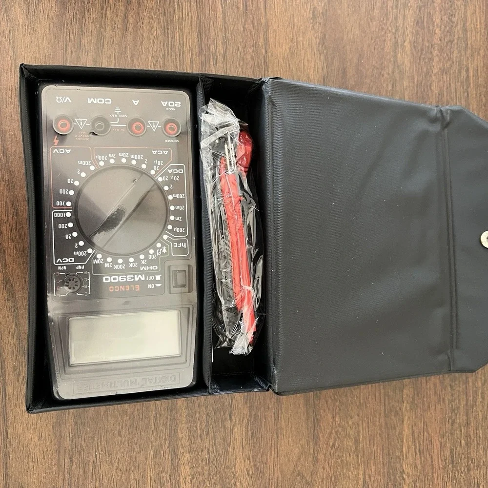 Elenco DM-3800 Digital Multimeter 3½-Digit 1999 Count New Sealed NOS Manual